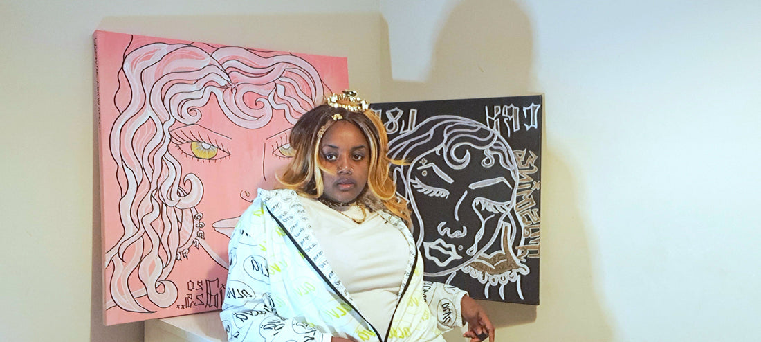 Introducing our First ALVÄ Apparel Artist: Jasmine Kahlia